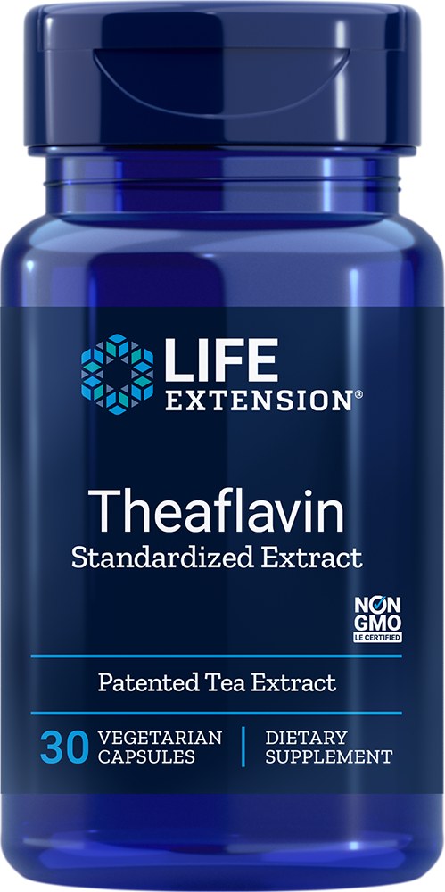Theaflavin Standardized Extract 30 capsules Life Extension - Nutrigeek