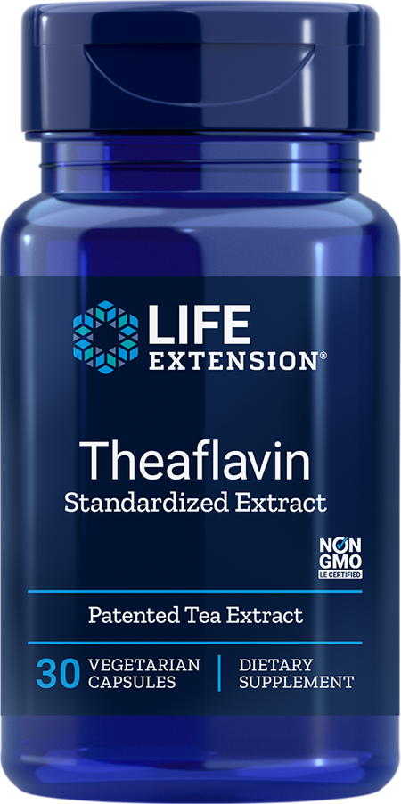 Theaflavin Standardized Extract 30 capsules Life Extension - Nutrigeek