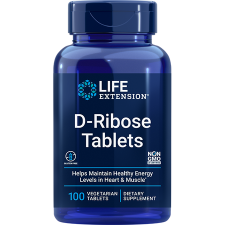 D-Ribose 100 tablets Life Extension - Nutrigeek