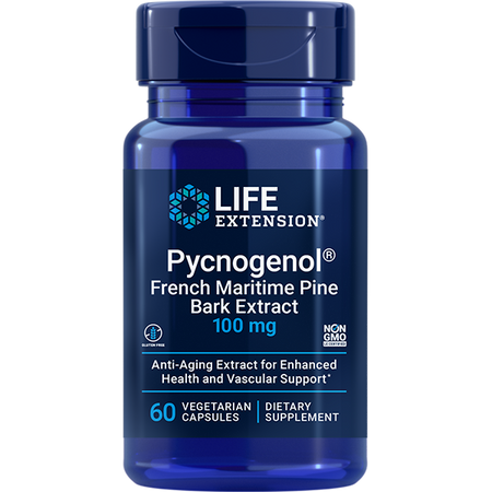 Pycnogenol® French Maritime Pine Bark Extract 100 mg 60 capsules Life Extension - Nutrigeek