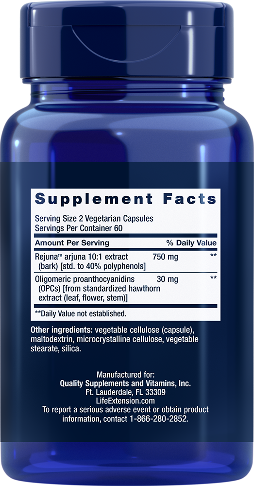 Cardio Peak™ 120 capsules Life Extension - Nutrigeek