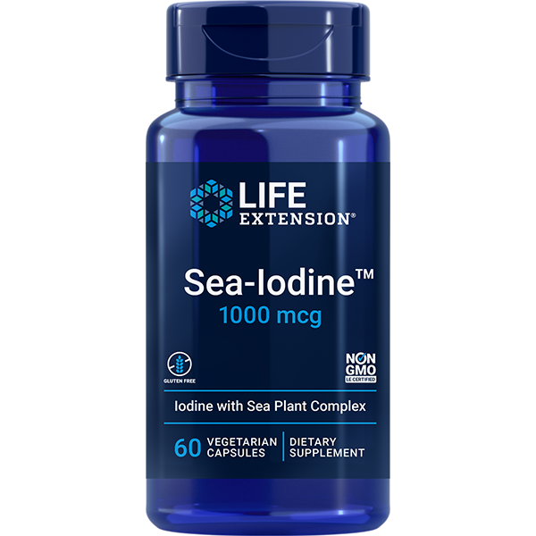 Sea-Iodine™ 1000 mcg 60 capsules Life Extension - Nutrigeek