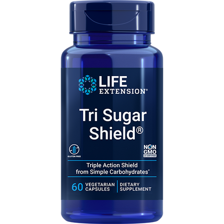 Tri Sugar Shield® 60 capsules Life Extension - Nutrigeek