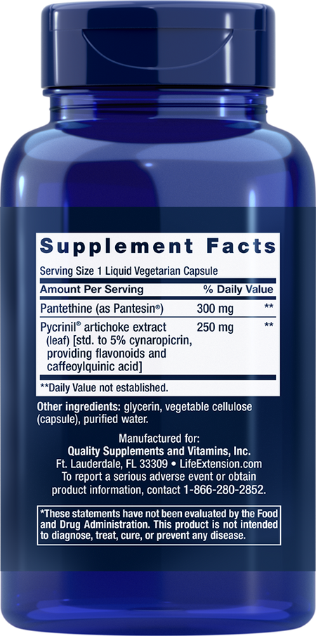 CHOL-Support™ 60 liquid capsules Life Extension - Nutrigeek