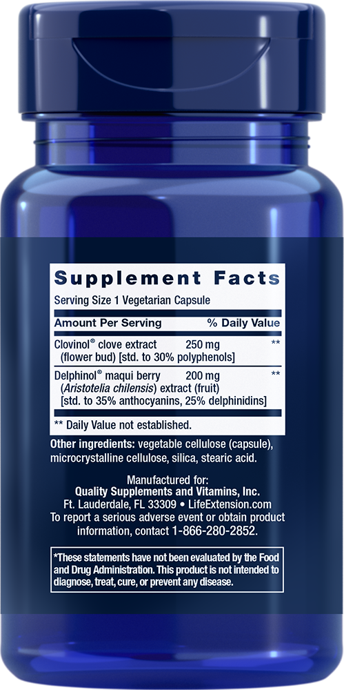 Glycemic Guard™ 30 capsules Life Extension - Nutrigeek