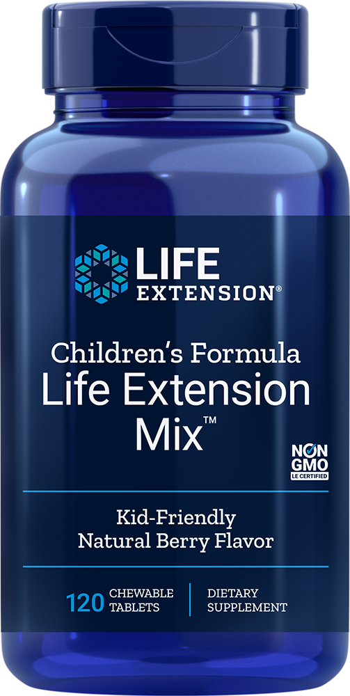 Children's Formula Life Extension Mix™ 120 chewable tablets Life Extension - Nutrigeek
