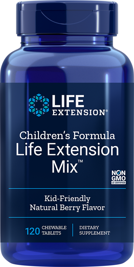 Children's Formula Life Extension Mix™ 120 chewable tablets Life Extension - Nutrigeek