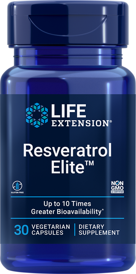 Resveratrol Elite™ 30 capsules Life Extension - Nutrigeek