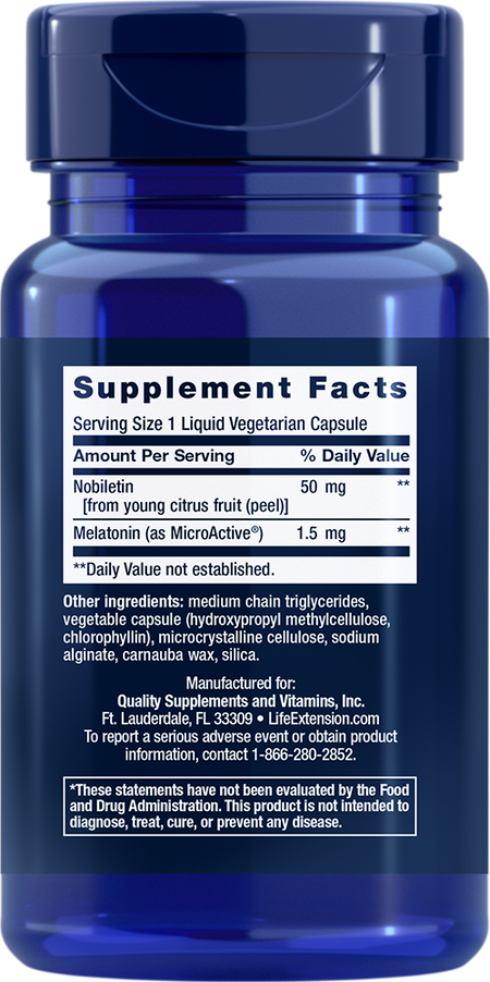 Circadian Sleep 30 liquid capsules Life Extension - Nutrigeek