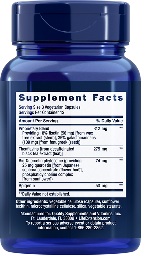 Senolytic Activator® 36 capsules Life Extension - Nutrigeek