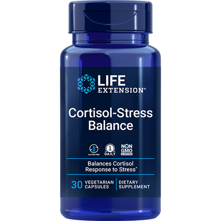Cortisol-Stress Balance 30 capsules Life Extension - Nutrigeek