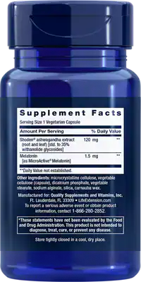 Rest & Renew 30 capsules Life Extension - Nutrigeek