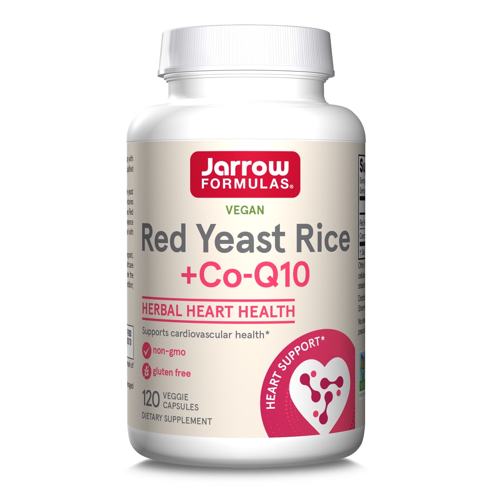Red Yeast Rice + CoQ10 600 mg 120 capsules Jarrow Formulas – Nutrigeek