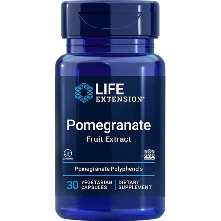 Pomegranate Fruit Extract 30 capsules Life Extension - Premium Vitamins & Supplements from Life Extension - Just $15.99! Shop now at Nutrigeek