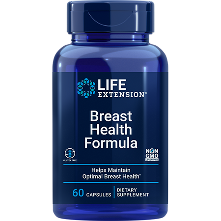 Breast Health Formula 60 capsules Life Extension - Premium Vitamins & Supplements from Life Extension - Just $26.99! Shop now at Nutrigeek