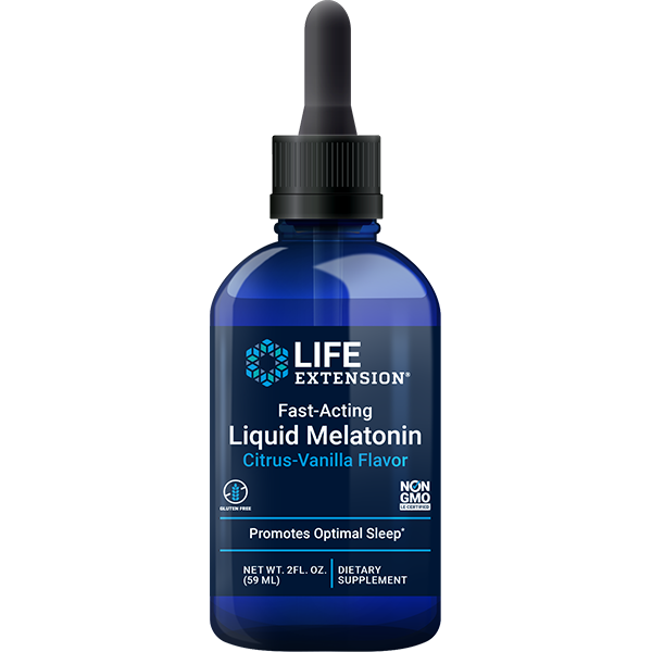 Fast-Acting Liquid Melatonin (Citrus-Vanilla) 3 mg 60 ml Life Extension - Premium Vitamins & Supplements from Life Extension - Just $9.99! Shop now at Nutrigeek