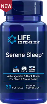 Serene Sleep 30 softgels Life Extension - Nutrigeek