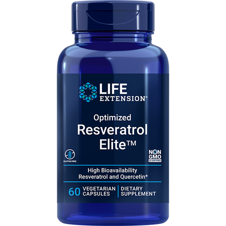 Optimized Resveratrol Elite™ 60 capsules Life Extension - Premium Vitamins & Supplements from Life Extension - Just $26.99! Shop now at Nutrigeek