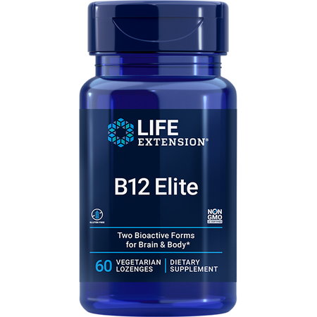 B12 Elite 60 lozenges Life Extension - Premium Vitamins & Supplements from Life Extension - Just $8.99! Shop now at Nutrigeek