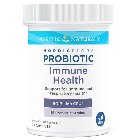 Nordic Flora Probiotic Immune Health 30 Capsules Nordic Naturals - Nutrigeek