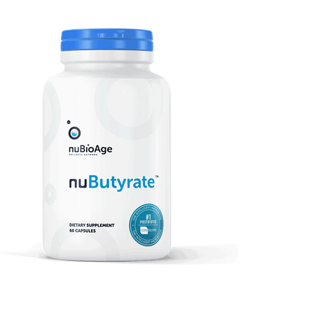 nuButyrate™ 60 capsules nuBioAge - Nutrigeek