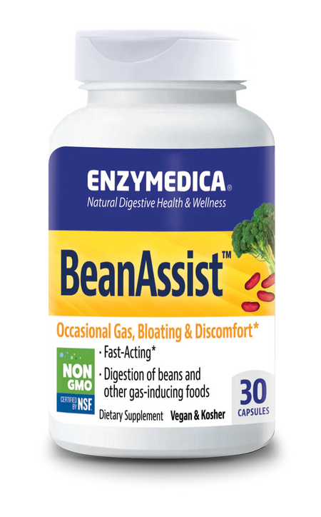 BeanAssist™ 30 capsules Enzymedica - Premium Vitamins & Supplements from Enzymedica - Just $8.99! Shop now at Nutrigeek