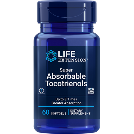 Super Absorbable Tocotrienols 60 softgels Life Extension - Premium Vitamins & Supplements from Life Extension - Just $22.99! Shop now at Nutrigeek