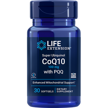 Super Ubiquinol CoQ10 with PQQ 30 Softgels Life Extension - Premium Vitamins & Supplements from Life Extension - Just $39.99! Shop now at Nutrigeek