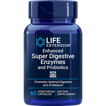 Enhanced Super Digestive Enzymes and Probiotics 60 capsules Life Extension - Premium Vitamins & Supplements from Life Extension - Just $21.99! Shop now at Nutrigeek