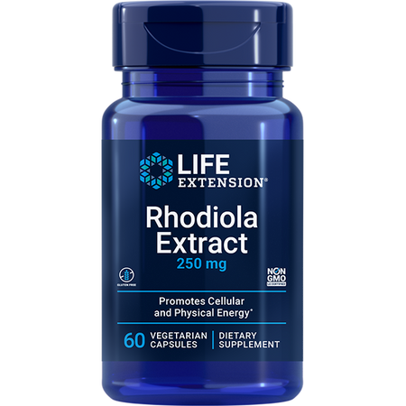Rhodiola Extract 250 mg, 60 vegetarian capsules Life Extension - Premium Vitamins & Supplements from Life Extension - Just $15.99! Shop now at Nutrigeek