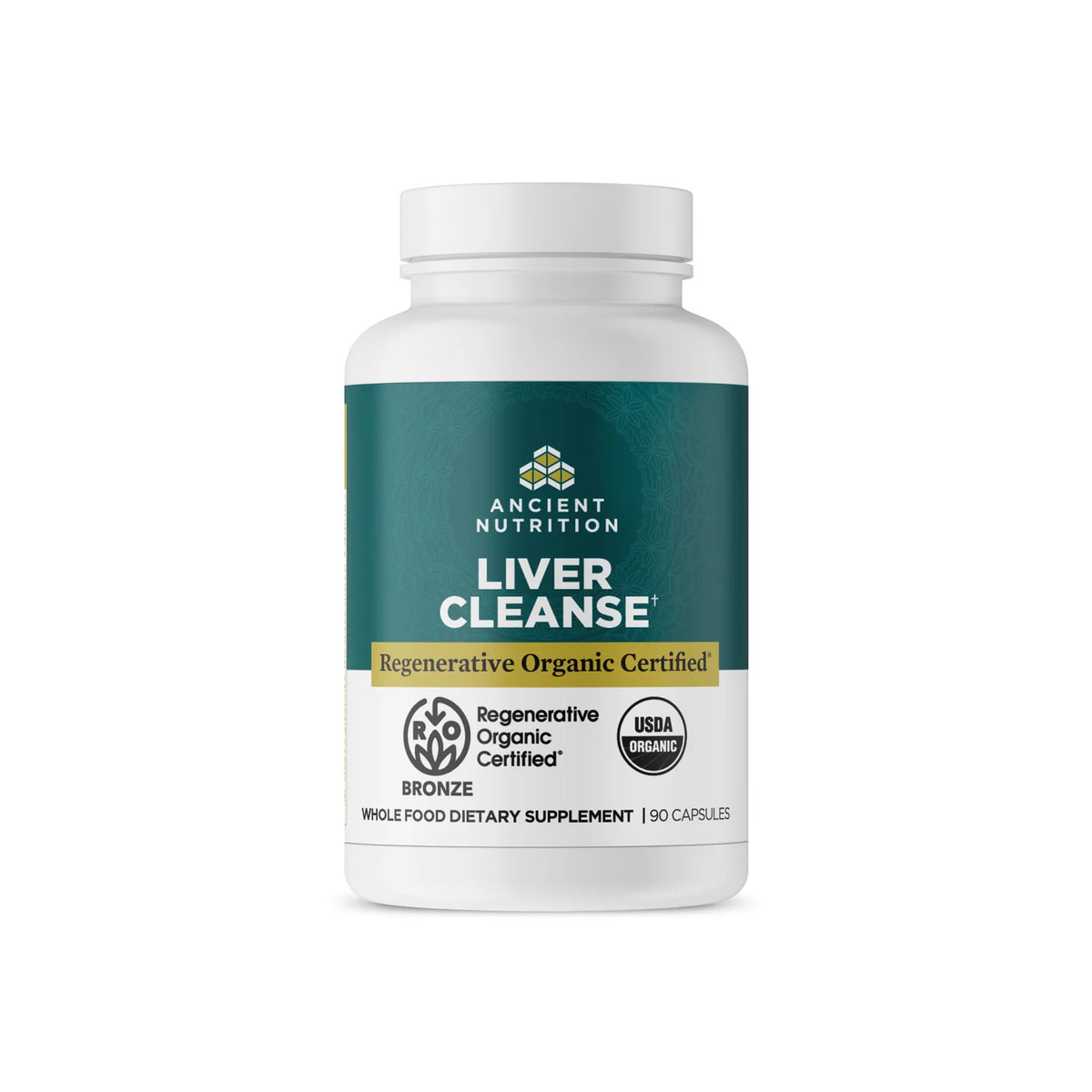 Regenerative Organic Certified™ Liver Cleanse 90 capsules Ancient Nutrition - Nutrigeek