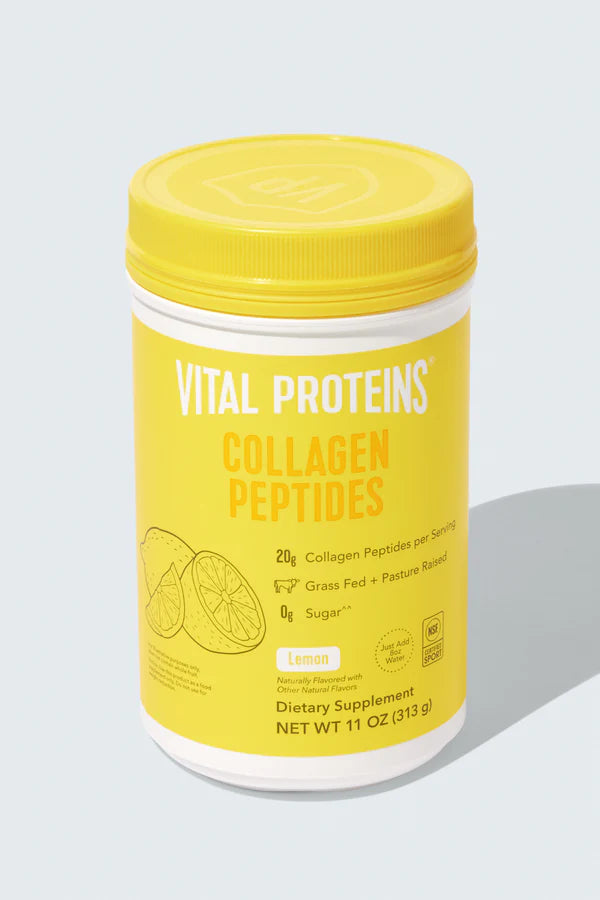 Collagen Peptides Lemon 11 OZ (313g) 14 Servings Vital Proteins - Nutrigeek