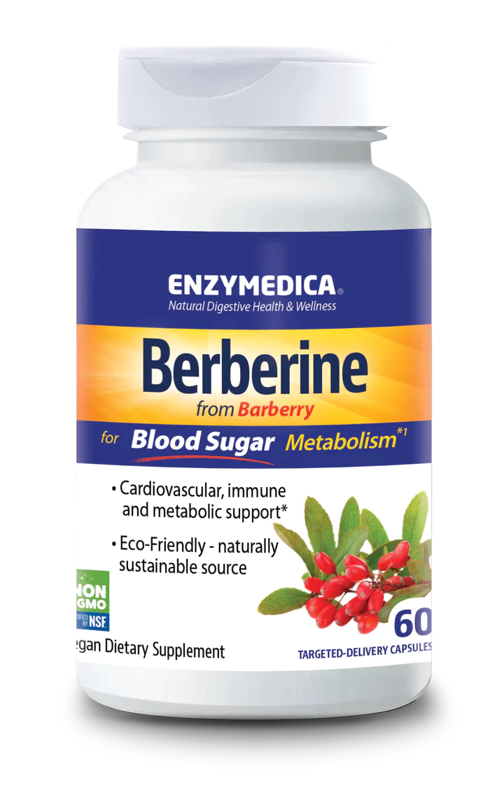 Berberine capsules Enzymedica - Premium Vitamins & Supplements from Enzymedica - Just $28.49! Shop now at Nutrigeek