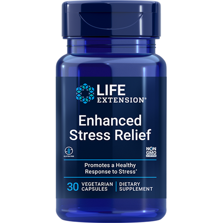 Enhanced Stress Relief 30 capsules Life Extension - Premium Vitamins & Supplements from Life Extension - Just $21.99! Shop now at Nutrigeek