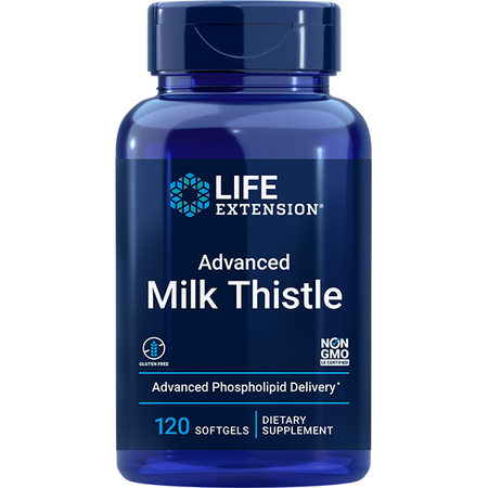 Advanced Milk Thistle 120 softgels Life Extension - Premium Vitamins & Supplements from Life Extension - Just $21.99! Shop now at Nutrigeek