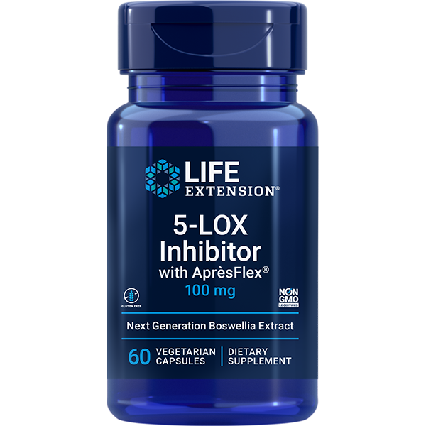 5-LOX Inhibitor with ApresFlex 60 capsules Life Extension - Premium Vitamins & Supplements from Life Extension - Just $16.99! Shop now at Nutrigeek