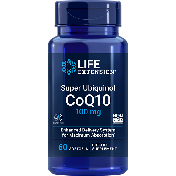 Super Ubiquinol CoQ10 100 mg 60 softgels Life Extension - Premium Vitamins & Supplements from Life Extension - Just $43.99! Shop now at Nutrigeek