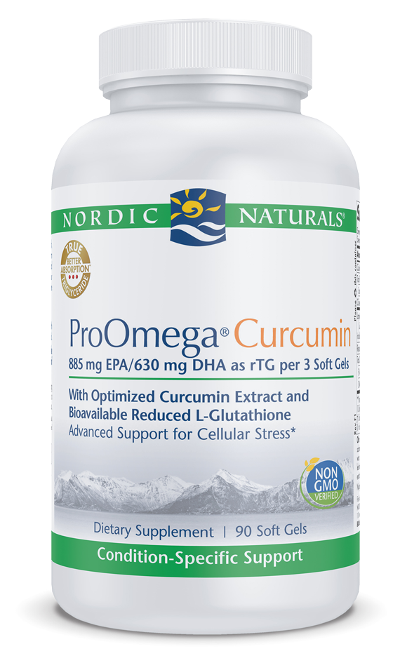 ProOmega Curcumin 90 Softgels Nordic Naturals - Nutrigeek