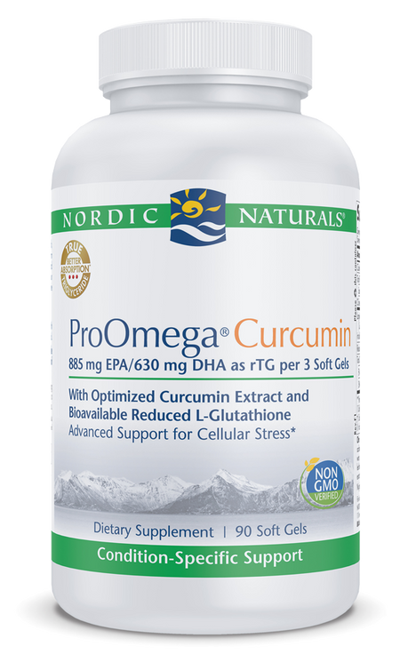 ProOmega Curcumin 90 Softgels Nordic Naturals - Nutrigeek