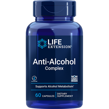 Anti-Alcohol w/Hepato Protection Complex 60 capsules Life Extension - Premium Vitamins & Supplements from Life Extension - Just $16.99! Shop now at Nutrigeek