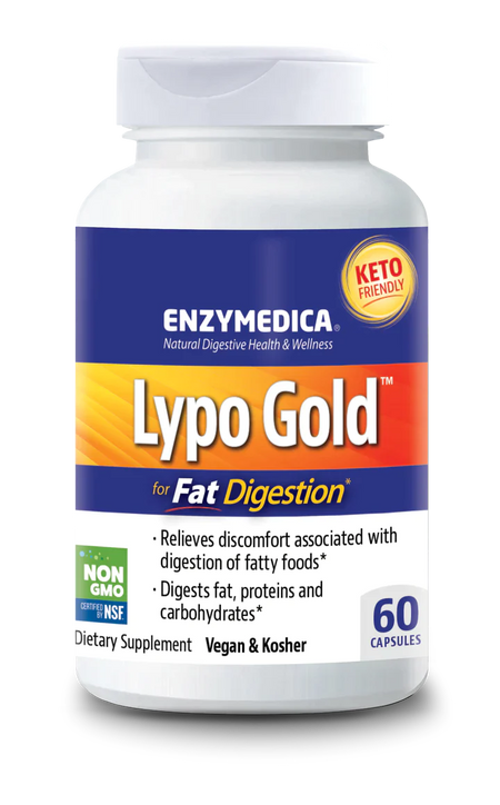 Lypo Gold™ capsules Enzymedica - Premium Vitamins & Supplements from Enzymedica - Just $29.99! Shop now at Nutrigeek
