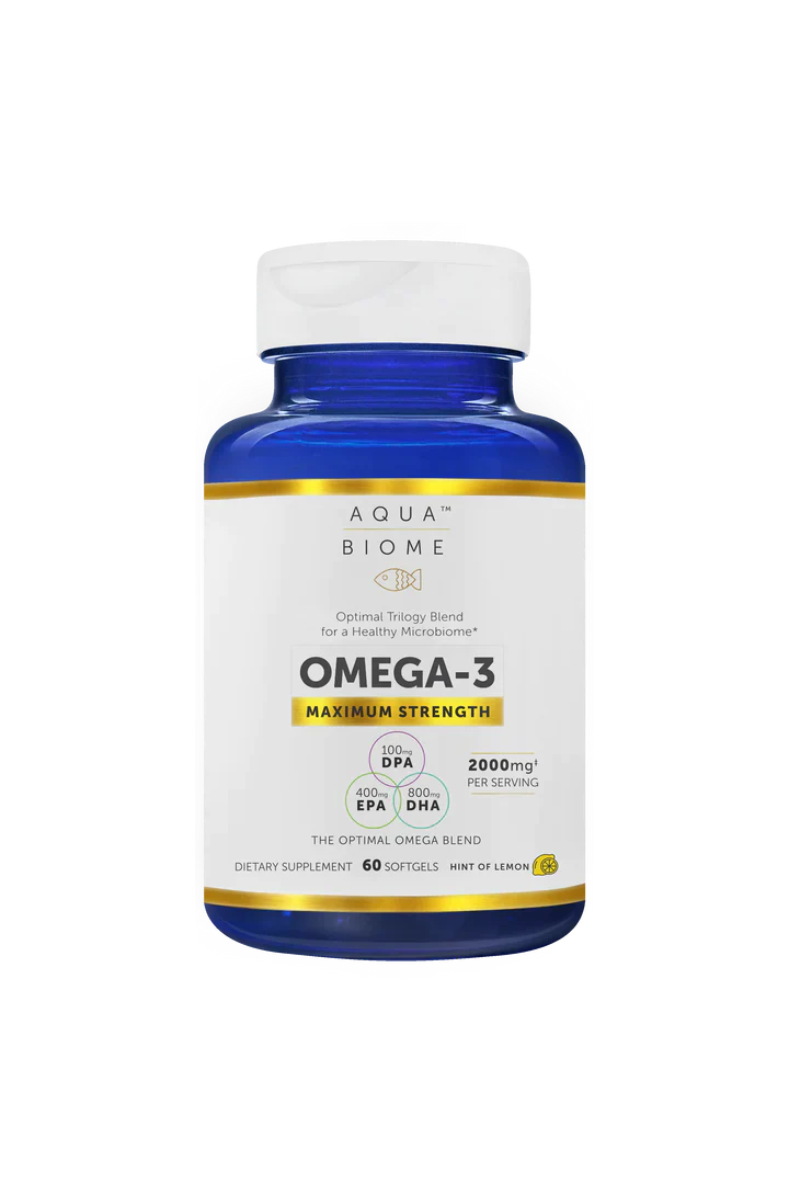 Aqua Biome™ Fish Oil Maximum Strength softgels Enzymedica - Premium Vitamins & Supplements from Enzymedica - Just $36.49! Shop now at Nutrigeek
