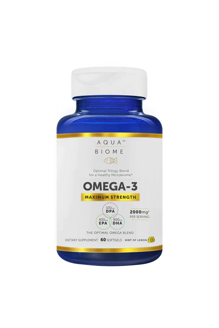 Aqua Biome™ Fish Oil Maximum Strength softgels Enzymedica - Premium Vitamins & Supplements from Enzymedica - Just $36.49! Shop now at Nutrigeek