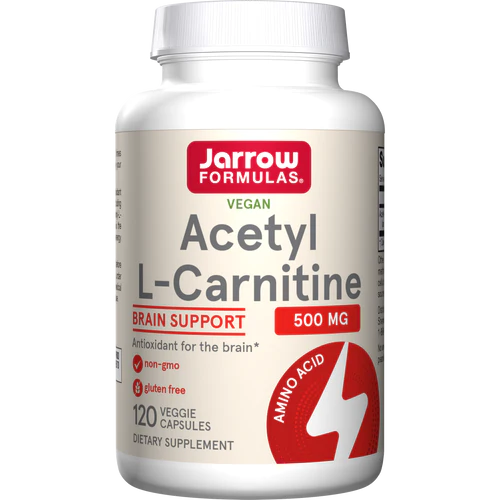Acetyl L-Carnitine 500mg Jarrow Formulas - Premium Vitamins & Supplements from Jarrow Formulas - Just $26.99! Shop now at Nutrigeek