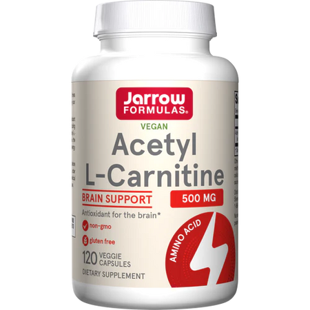 Acetyl L-Carnitine 500mg Jarrow Formulas - Premium Vitamins & Supplements from Jarrow Formulas - Just $26.99! Shop now at Nutrigeek