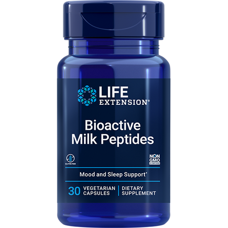 Bioactive Milk Peptides 30 capsules Life Extension - Premium Vitamins & Supplements from Life Extension - Just $13.99! Shop now at Nutrigeek