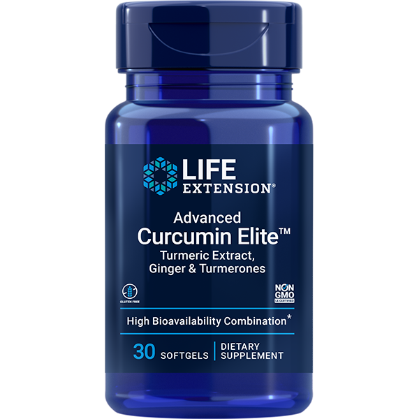 Advanced Curcumin Elite™ Turmeric Extract, Ginger & Turmerones 30 Softgels Life Extension - Premium Vitamins & Supplements from Life Extension - Just $21.99! Shop now at Nutrigeek
