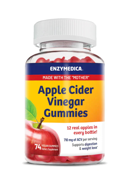 Apple Cider Vinegar 74 gummies Enzymedica - Premium Vitamins & Supplements from Enzymedica - Just $23.99! Shop now at Nutrigeek
