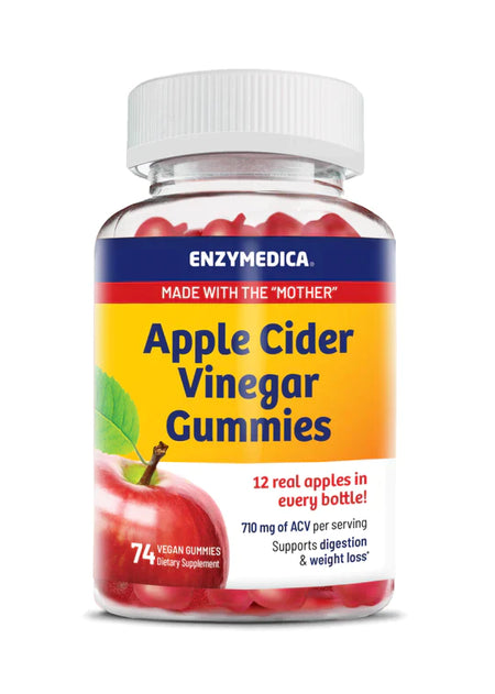 Apple Cider Vinegar 74 gummies Enzymedica - Premium Vitamins & Supplements from Enzymedica - Just $23.99! Shop now at Nutrigeek
