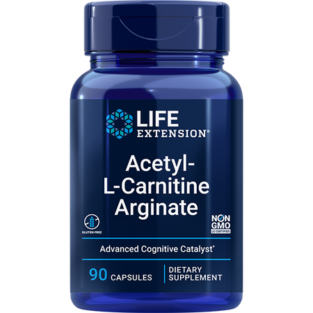 Acetyl-L-Carnitine Arginate 90 capsules Life Extension - Premium Vitamins & Supplements from Life Extension - Just $29.99! Shop now at Nutrigeek